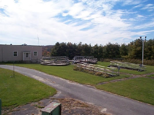 Woodridge Lake Service Area Aerial View